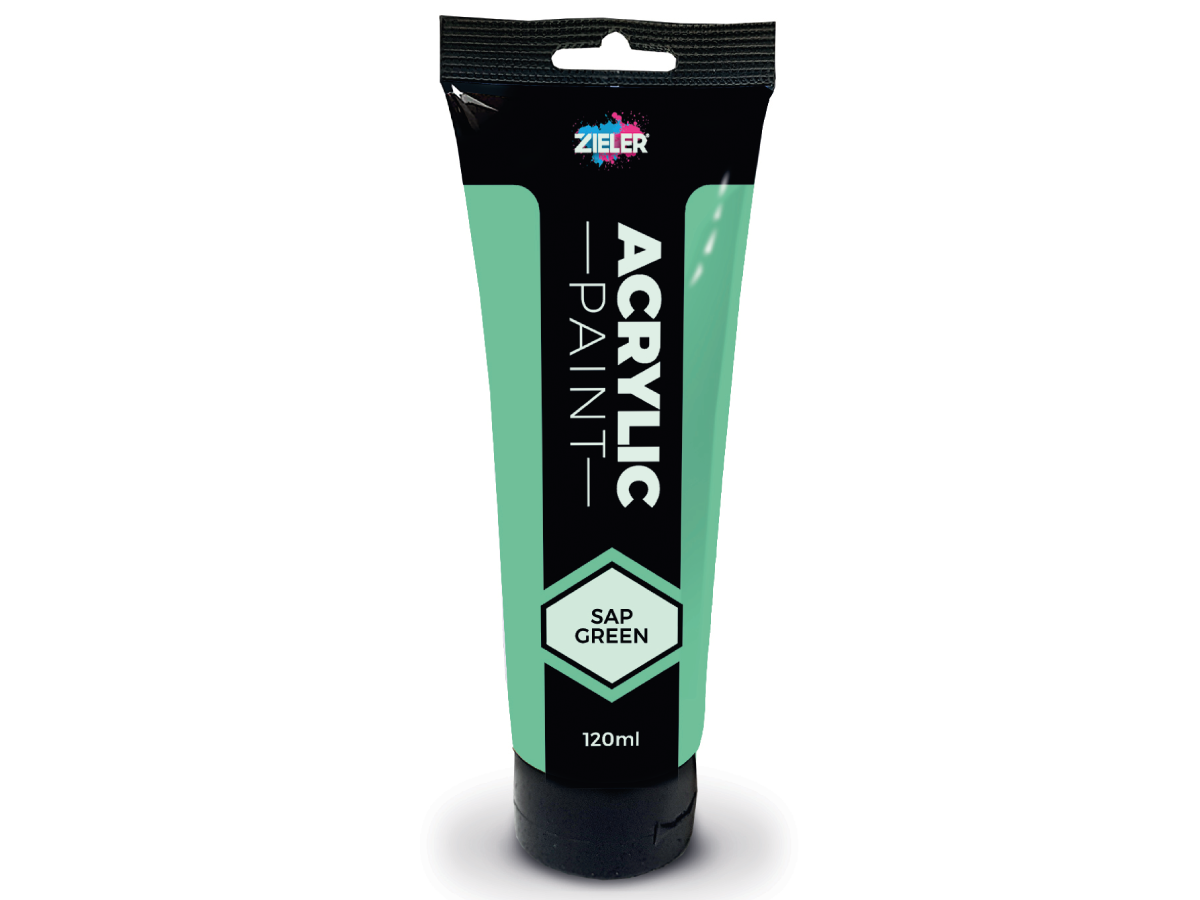 ZIELER ACRYLVERF 120ML SAFT GRÜN 1