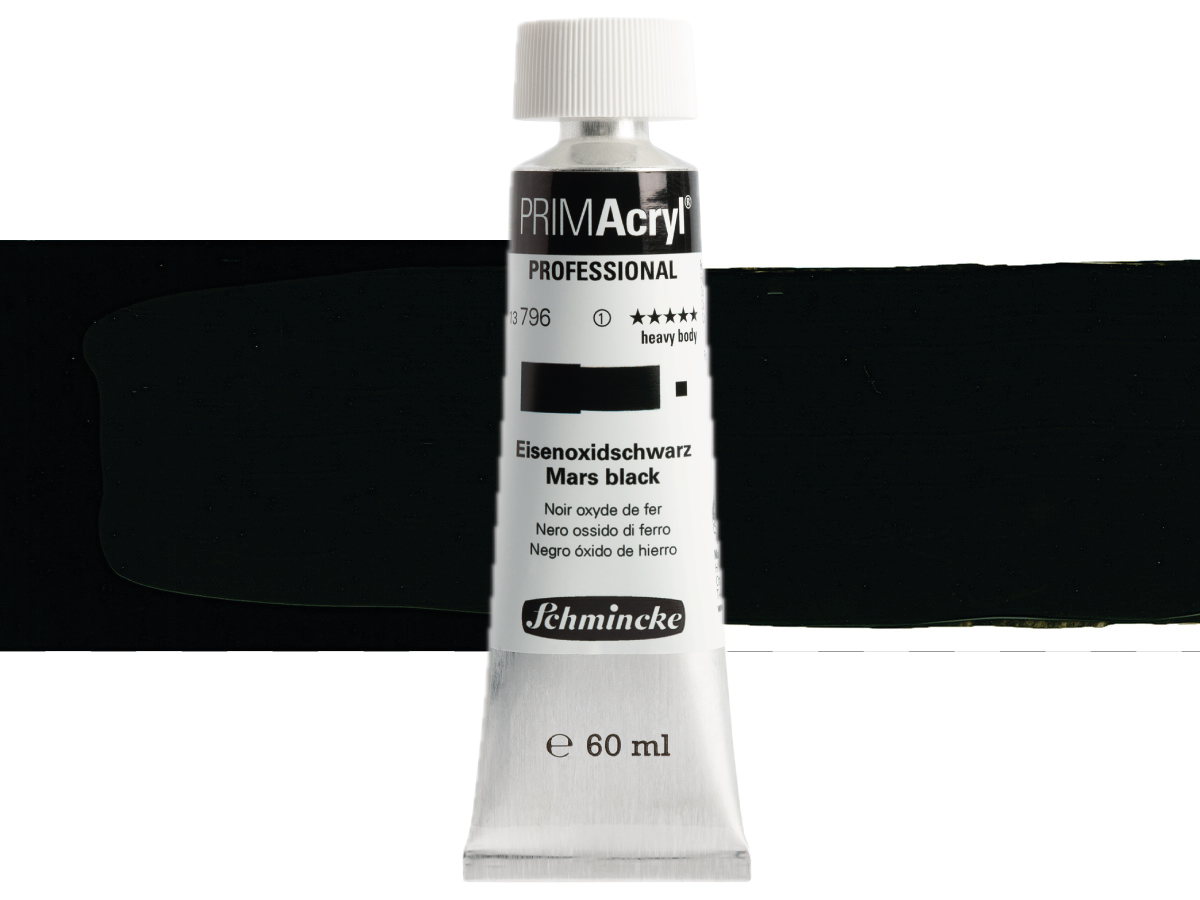 SCHMINCKE PRIMACRYL 60ML S1 796 MARS BLACK 1