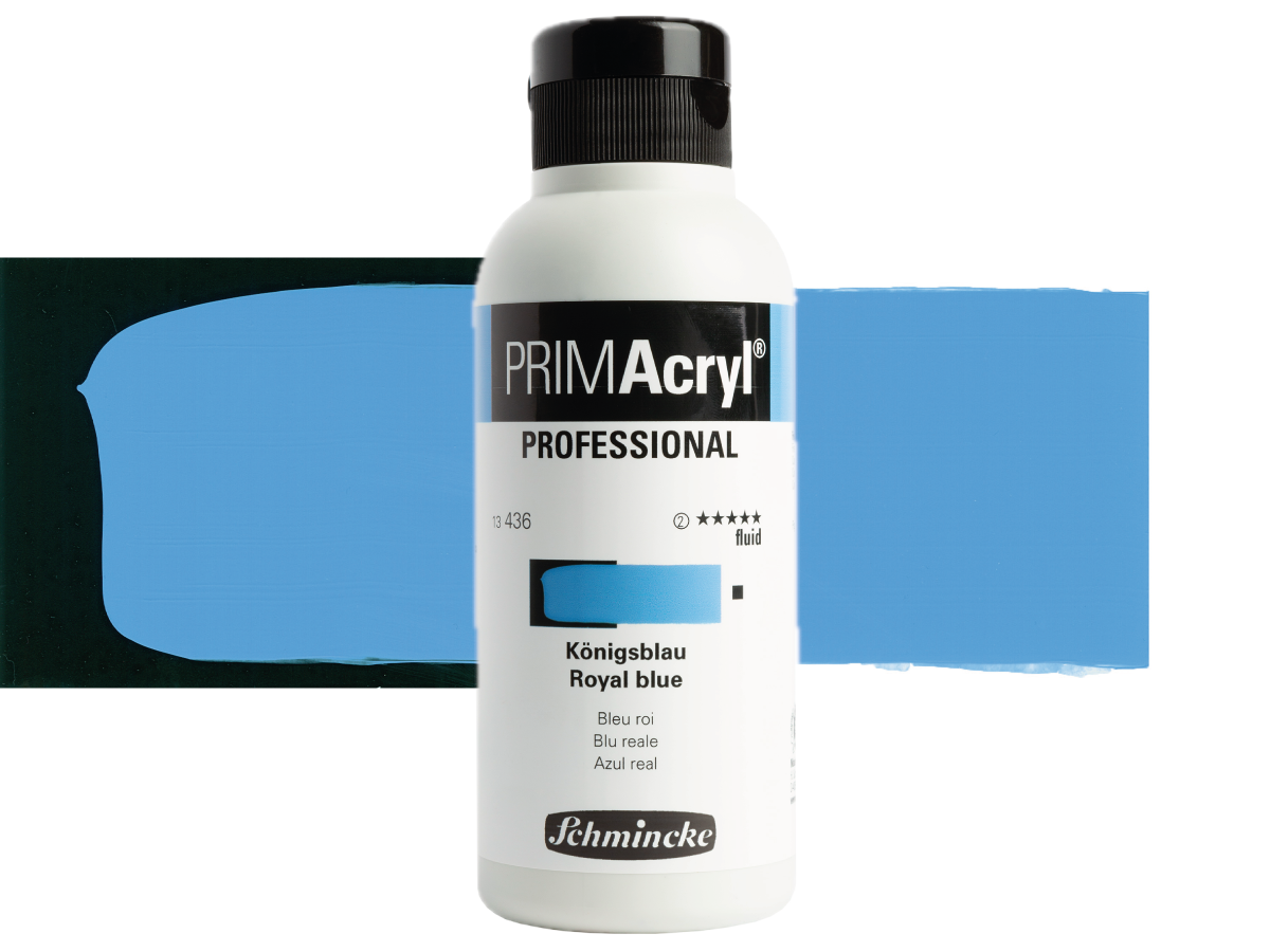 SCHMINCKE PRIMACRYL FLUID 250ML S2 436 ROYAL BLUE 1