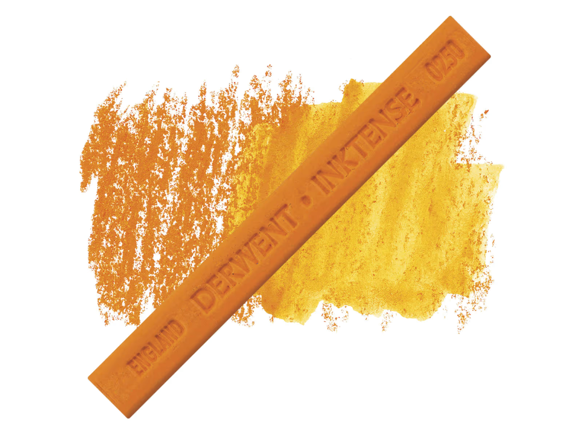 DERWENT INKTENSE BLOCK 0250 CADMIUM ORANGE 1