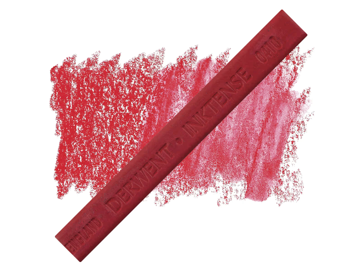 DERWENT INKTENSE BLOCK 0410 HOT RED 1