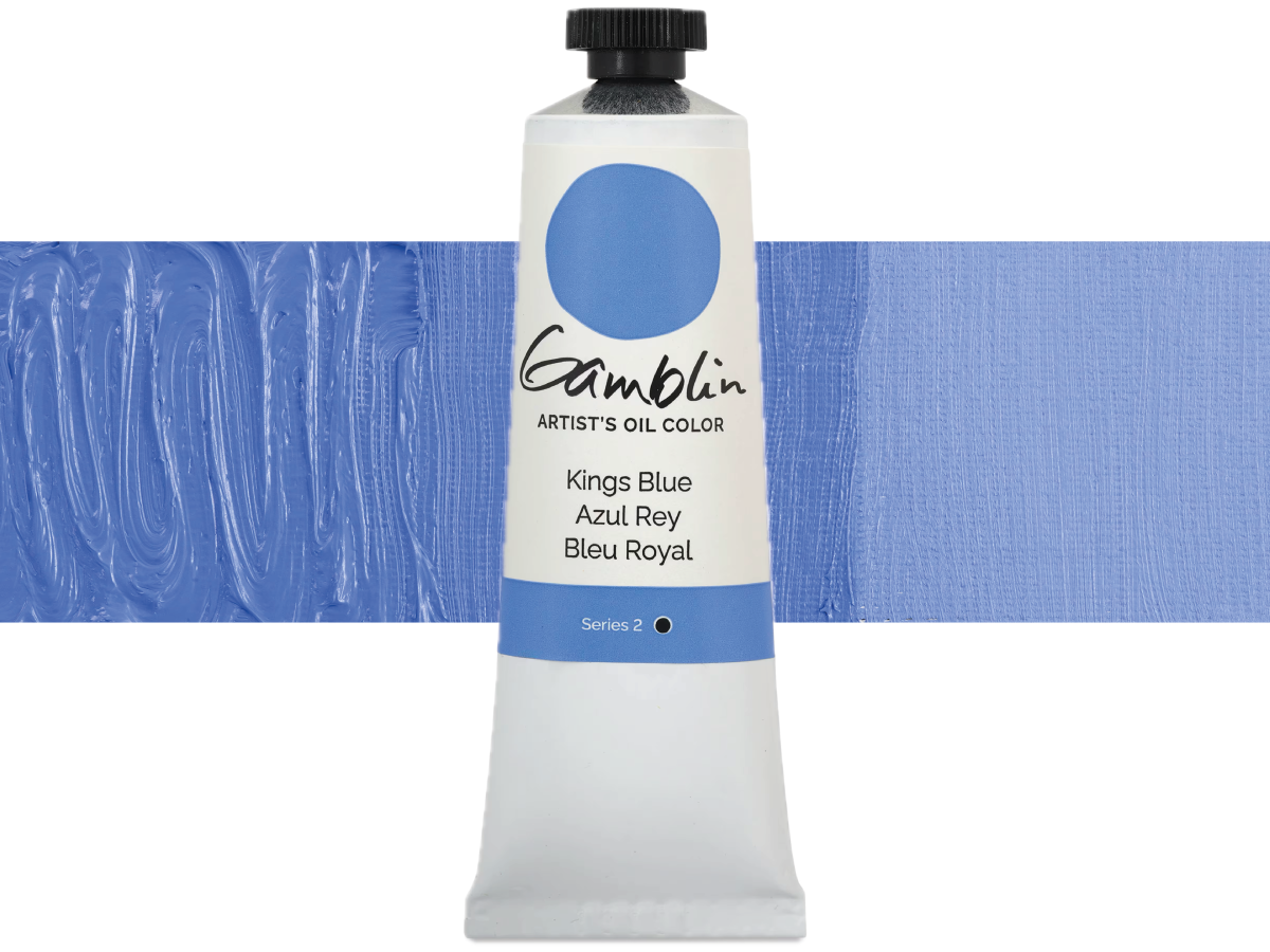 GAMBLIN ARTIST OLIEVERF 37ML S2 1370 KINGS BLUE AG 1
