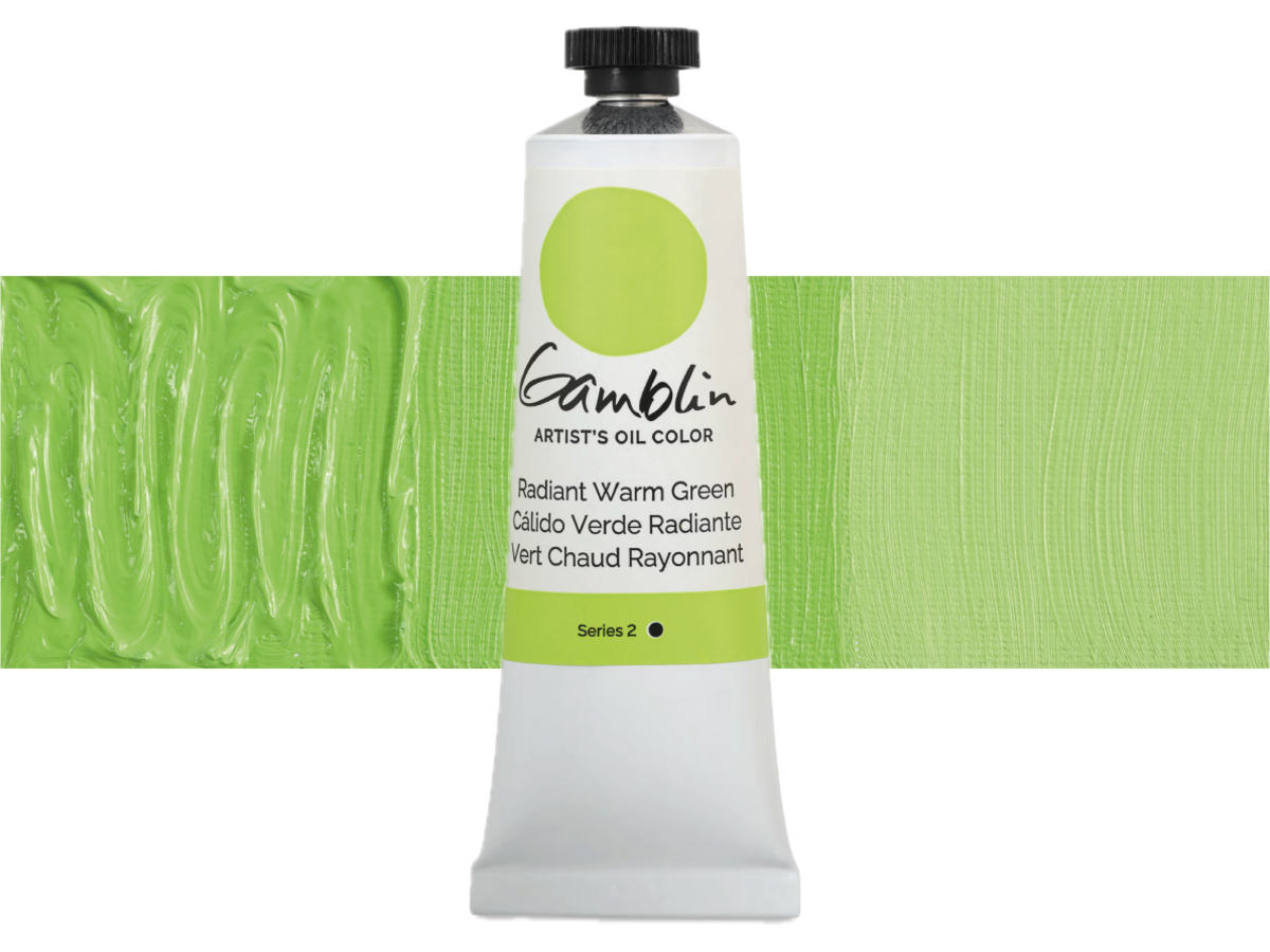 GAMBLIN ARTIST OLIEVERF 37ML S2 1886 RADIANT WARM GREEN  AG 1