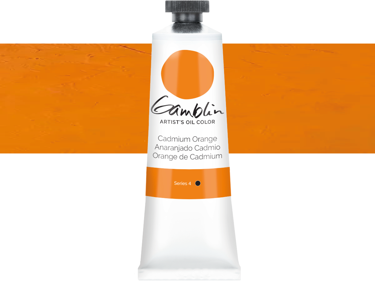 GAMBLIN 37ML KADMIUMORANGE 1120 SERIE 4 1