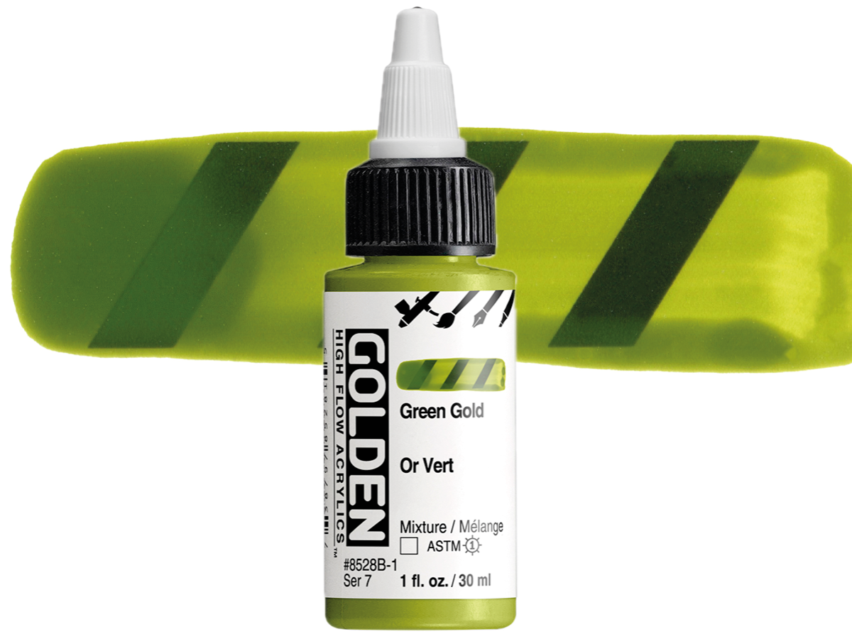 GOLDEN HIGH FLOW ACRYL 30ML S7 GREEN GOLD 1