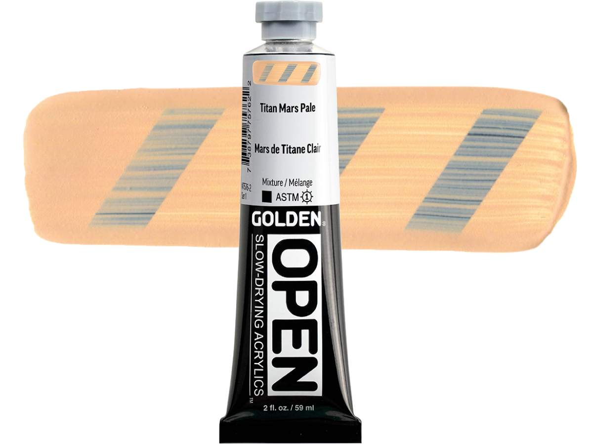 GOLDEN OPEN ACRYLIC 59ML 7576 S1 TITAN MARS PALE 1