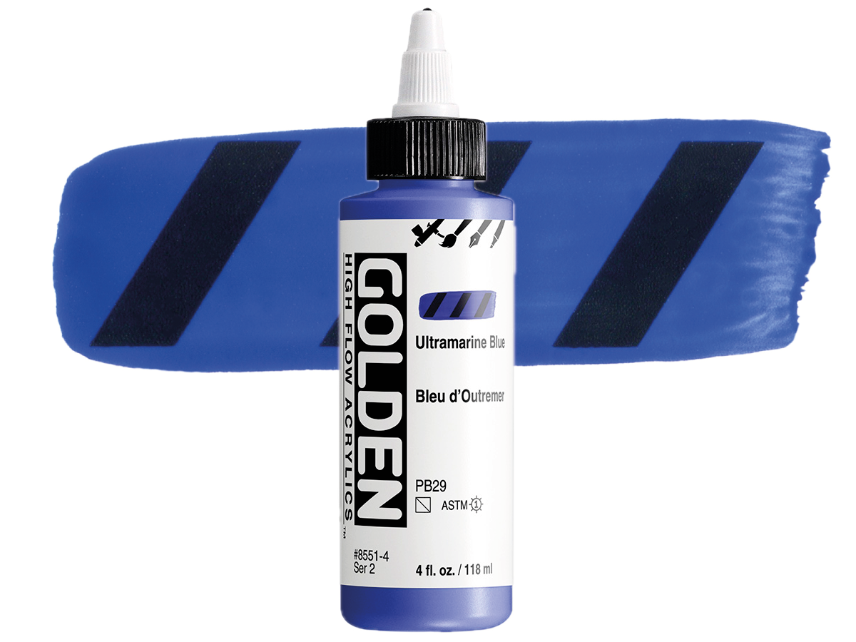 GOLDEN HIGH FLOW ACRYLIC 119ML S2 ULTRAMARINE BLUE 1