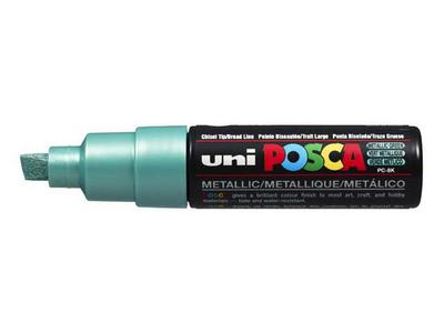 UNI POSCA PC8VM METALLIC GRÜN BREIT 1