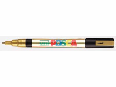 UNI POSCA PC3OR GOLD FEIN 1