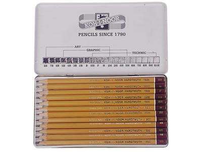 KOH-I-NOOR POTLODENSET 1502/II ART 2H 12X 1