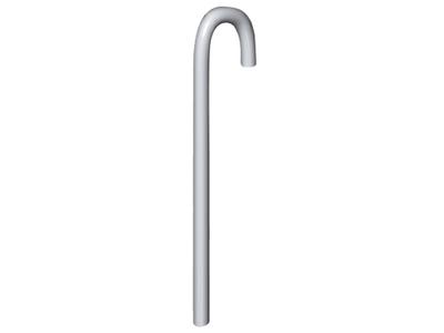 ARTI TEQ STANG U-TOP 2MM 100CM WIT 1