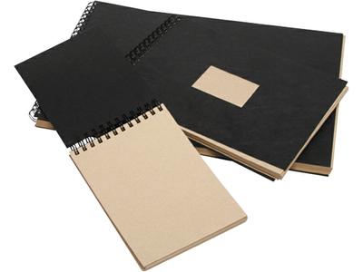 CLAIREFONTAINE KRAFT SPIRAL A4 90G/M²  60 BL. 1