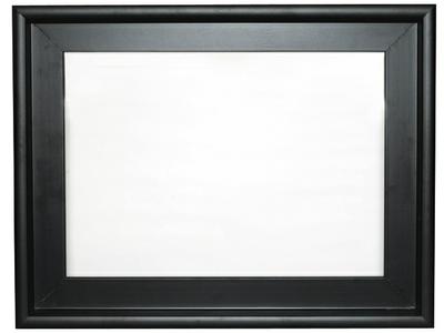 SCHATTENFUGENRAHMEN SCHWARZ DELUXE EXTRA TIEF FÜR 40X60CM 1