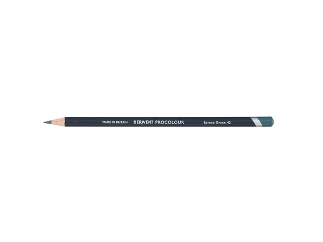 DERWENT PROCOLOUR BUNTSTIFT 42 SPRUCE GREEN 1