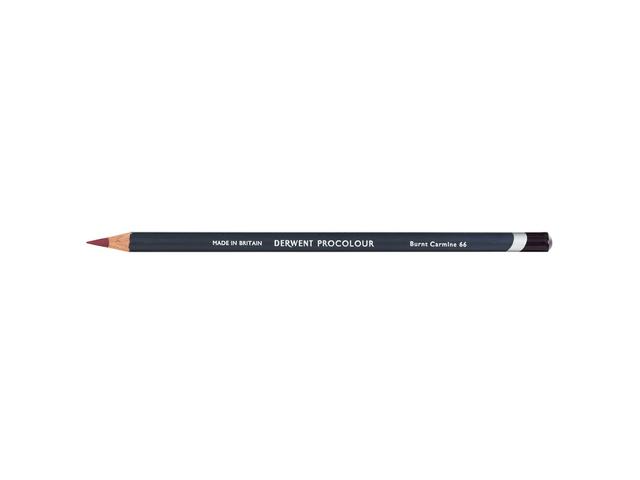 DERWENT PROCOLOUR BUNTSTIFT 66 BURNT CARMINE 1