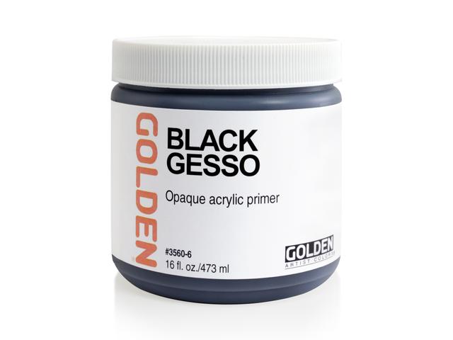 GOLDEN BLACK GESSO 3560 473ML 1