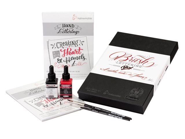 DA VINCI/HAHNEMUEHLE/SCHMINCKE BRUSHLETTERING BOX 1