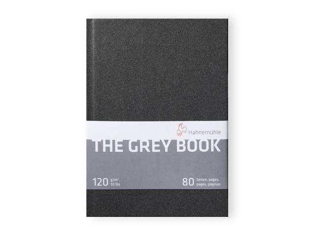 HAHNEMÜHLE THE GREY BOOK SKIZZENBUCH A4 120G/M² 40BLATT 1