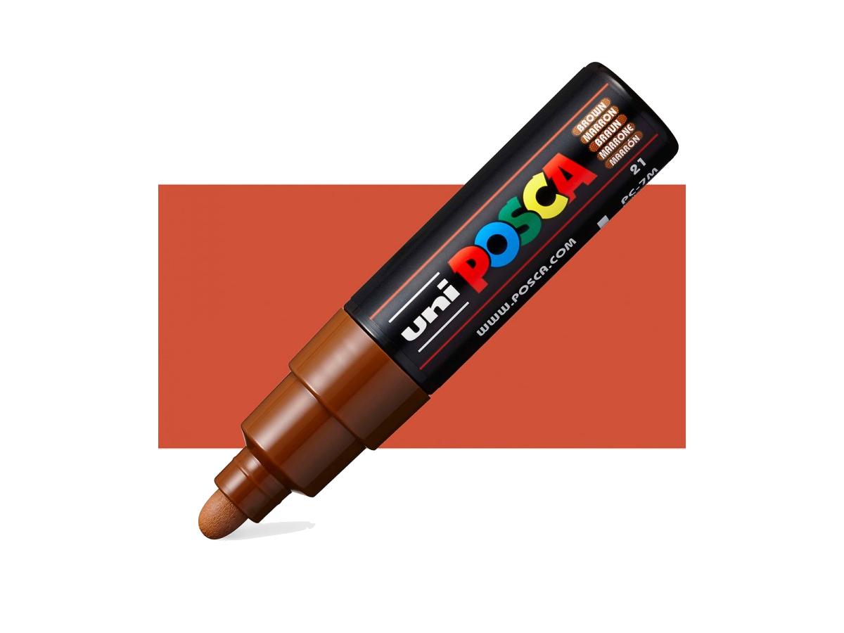 UNI POSCA MARKER LARGE PC7M BRUIN 1