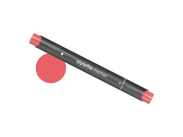 STYLEFILE MARKER 358 CORAL RED OP=OP 1