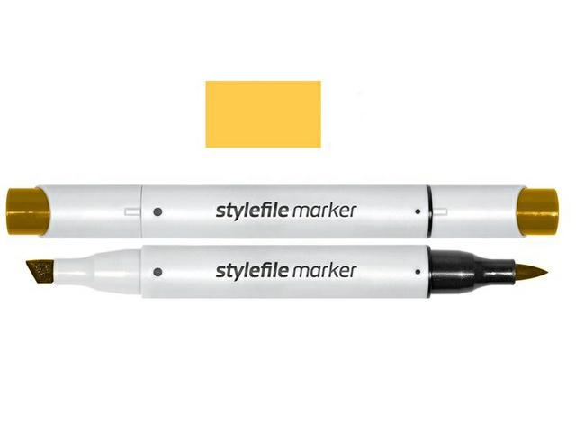 STYLEFILE BRUSH MARKER 166 MELON YELLOW OP=OP 1