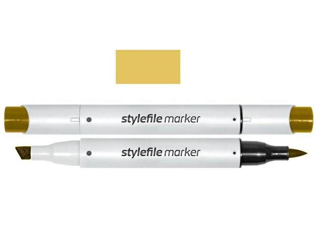 STYLEFILE BRUSH MARKER 160 OLIVE YELLOW OP=OP 1