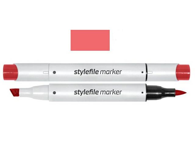 STYLEFILE BRUSH MARKER 358 CORAL RED OP=OP 1