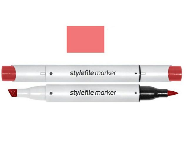 STYLEFILE BRUSH MARKER 354 VIVID RED OP=OP 1