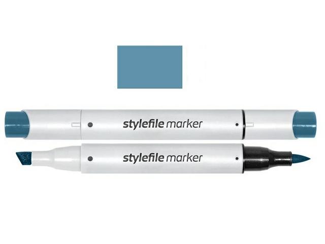 STYLEFILE BRUSH MARKER 512 MARINE BLUE OP=OP 1