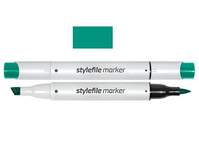 STYLEFILE BRUSH MARKER 646 TURQUOISE GREEN OP=OP 1
