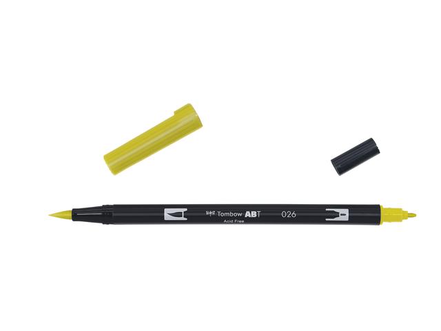 TOMBOW ABT DUAL BRUSH PEN 026 GOLDGELB 1