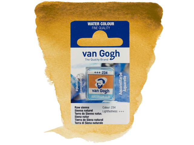 VAN GOGH AQUARELL 1/2 NÄPFCHEN 234 SIENA NATUR 1