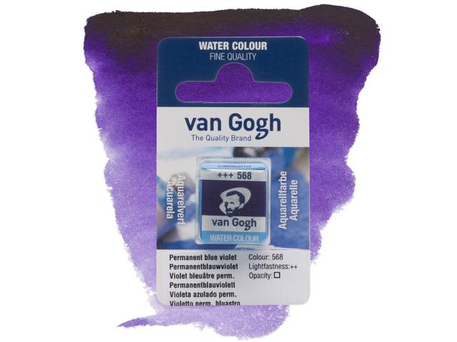 VAN GOGH AQUARELL 1/2 NÄPFCHEN 568 PERMANENT BLAUVIOLE 1
