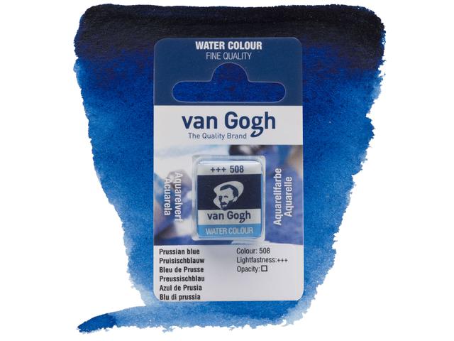 VAN GOGH AQUARELL 1/2 NÄPFCHEN 508 PREUßISCHBLAU 1