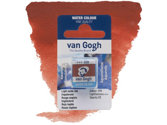 VAN GOGH AQUARELL 1/2 NÄPFCHEN 339 ENGLISCHROT 1