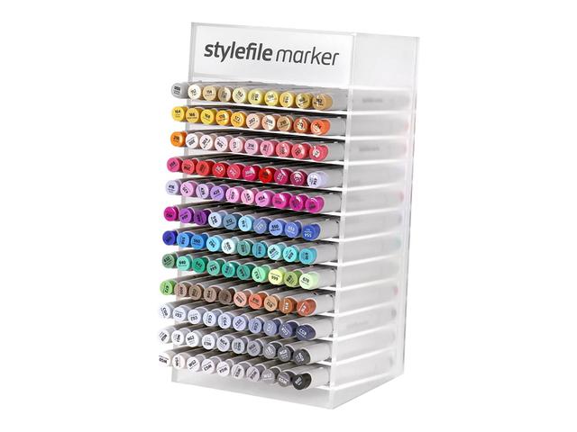 STYLEFILE BRUSH MARKERSET SFBRD120 120-DELIG MET DISPLAY OP=OP 1