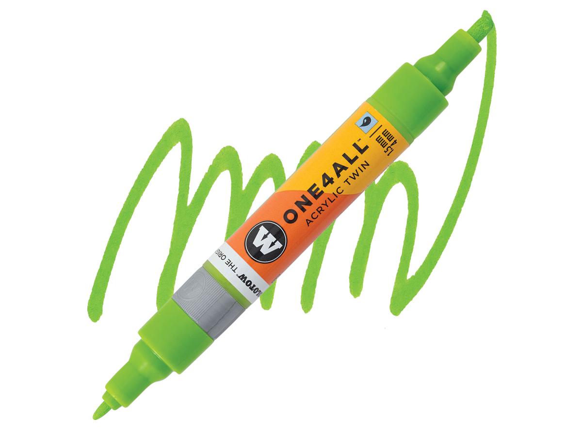 MOLOTOW ONE4ALL TWIN MARKER 221 1,5-4MM GRASSHOPPER 1
