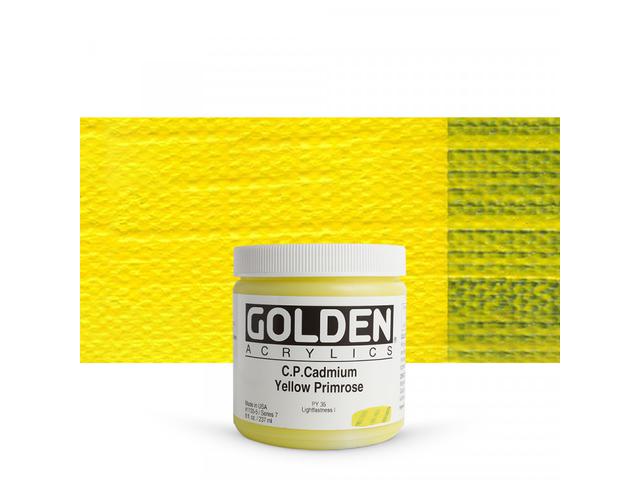 GOLDEN HEAVY BODY 237ML 1135 S7 C.P.CADMIUM YELLOW PRIMROSE 1