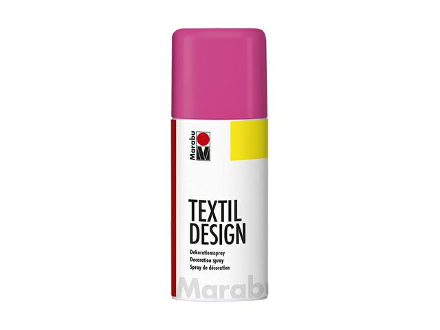MARABU TEXTIL DESIGN SPRÜHFARBE 150ML 005 HIMBEERE 1