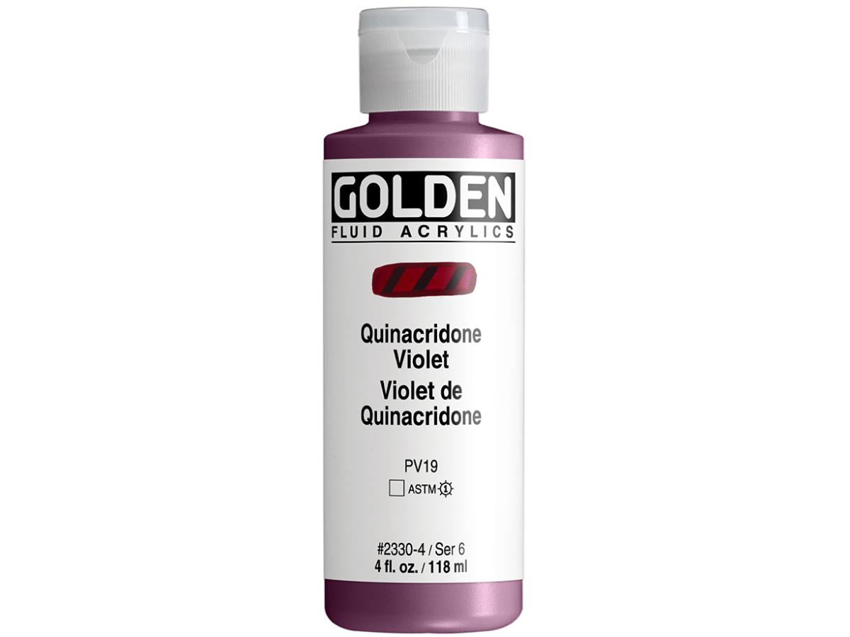 GOLDEN FLUID ACRYL 119ML S6 330 QUINACRIDONVIOLETT 1