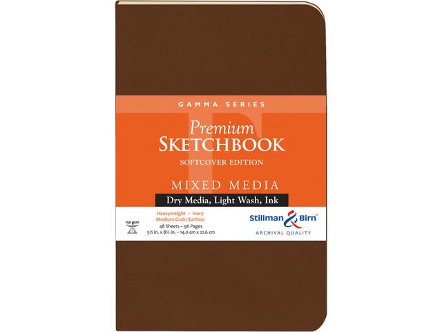 STILLMAN & BIRN GAMMA SOFTCOVER 14,0X21,6CM PORTAIT 150 GRAMM 1