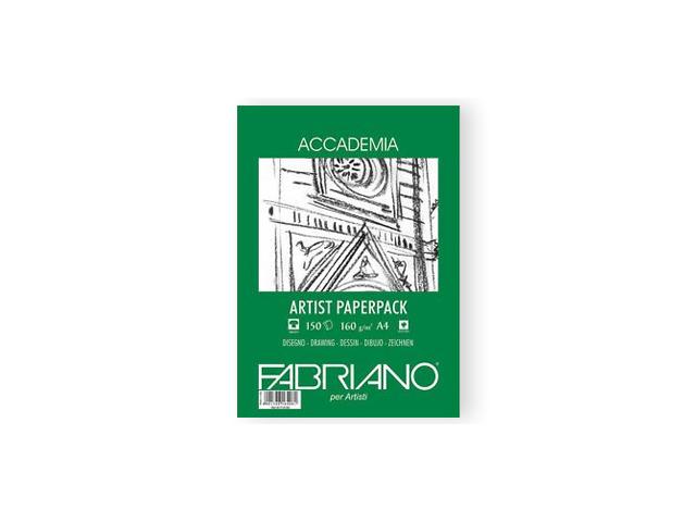 FABRIANO ACCADEMIA 150 BLATT ZEICHENPAPIER A4 160GRAM 1