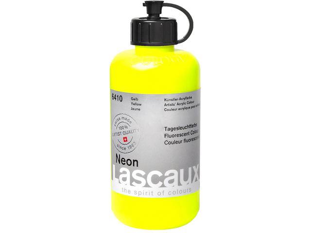 LASCAUX NEON ACRYL 250ML GELB 1