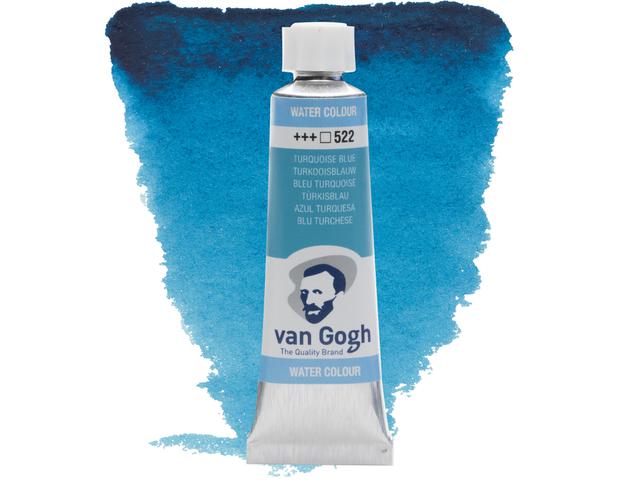 VAN GOGH 10ML AQUARELLFARBE 522 TüRKIS BLAU 1