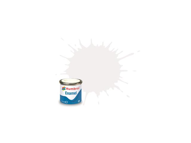 HUMBROL EMAILLE 14ML 034 WEISS MATT 1