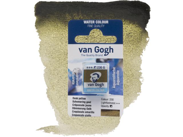 VAN GOGH AQUARELL 1/2 NÄPFCHEN 230 DÄMMERUNG GELB 1