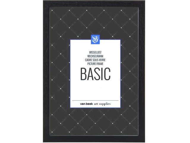VAN BEEK WECHSELRAHMEN HOLZ BASIC SCHWARZ 40X60CM 1