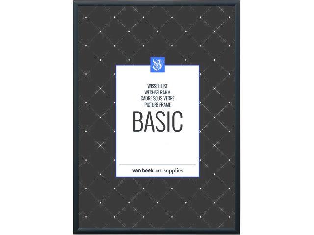 VAN BEEK BASIC ALUMINIUM WECHSELRAHMEN 50X60CM SCHWARZ 1