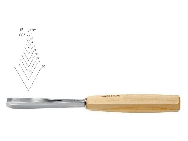 PFEIL HOLZBEITEL GAISSFÜSSE GERADE 12 4MM 1
