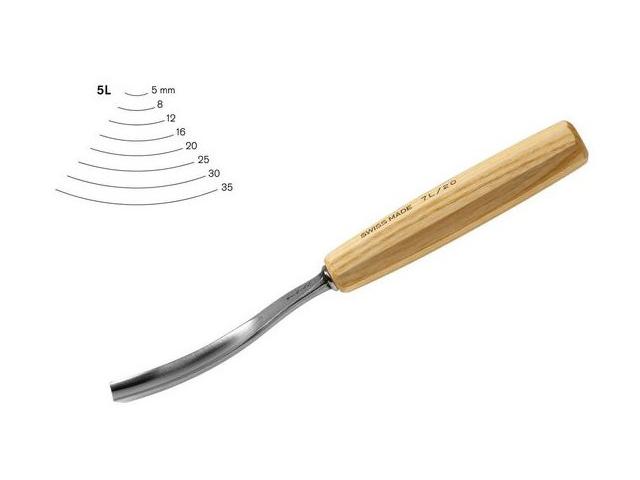 PFEIL HOLZBEITEL LÄNGSGEKRÃPFTE FORM 5L 12MM 1